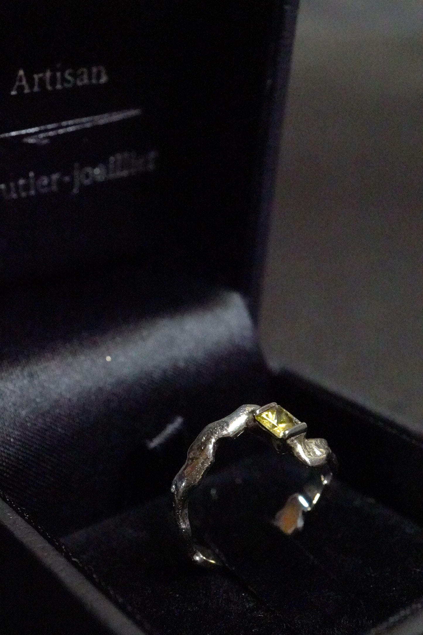 Solitaire "fusion" serti princesse