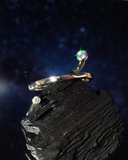 Modèle "nuit étoilée", étoiles jumelles