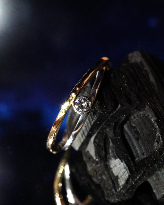 Modèle "ellipse" bicolore