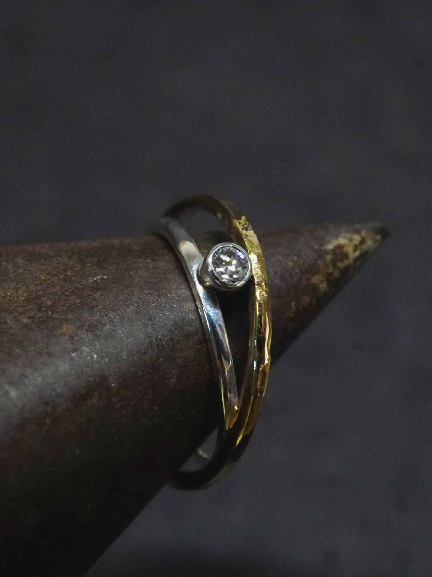 Modèle "ellipse" bicolore